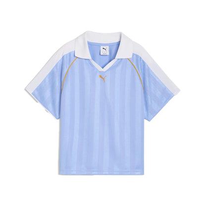 PUMA WNS 7 RELAXED FOOTBALL SHORT SLEEVE TEE プーマ ウィメンズ T7 リラックスド フットボール 半袖 Tシャツ 633973【レディース トラックジャケット メンズ 半袖 トラックトップ 26SS】
