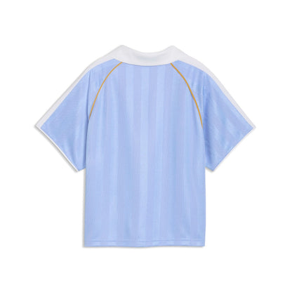PUMA WNS 7 RELAXED FOOTBALL SHORT SLEEVE TEE プーマ ウィメンズ T7 リラックスド フットボール 半袖 Tシャツ 633973【レディース トラックジャケット メンズ 半袖 トラックトップ 26SS】