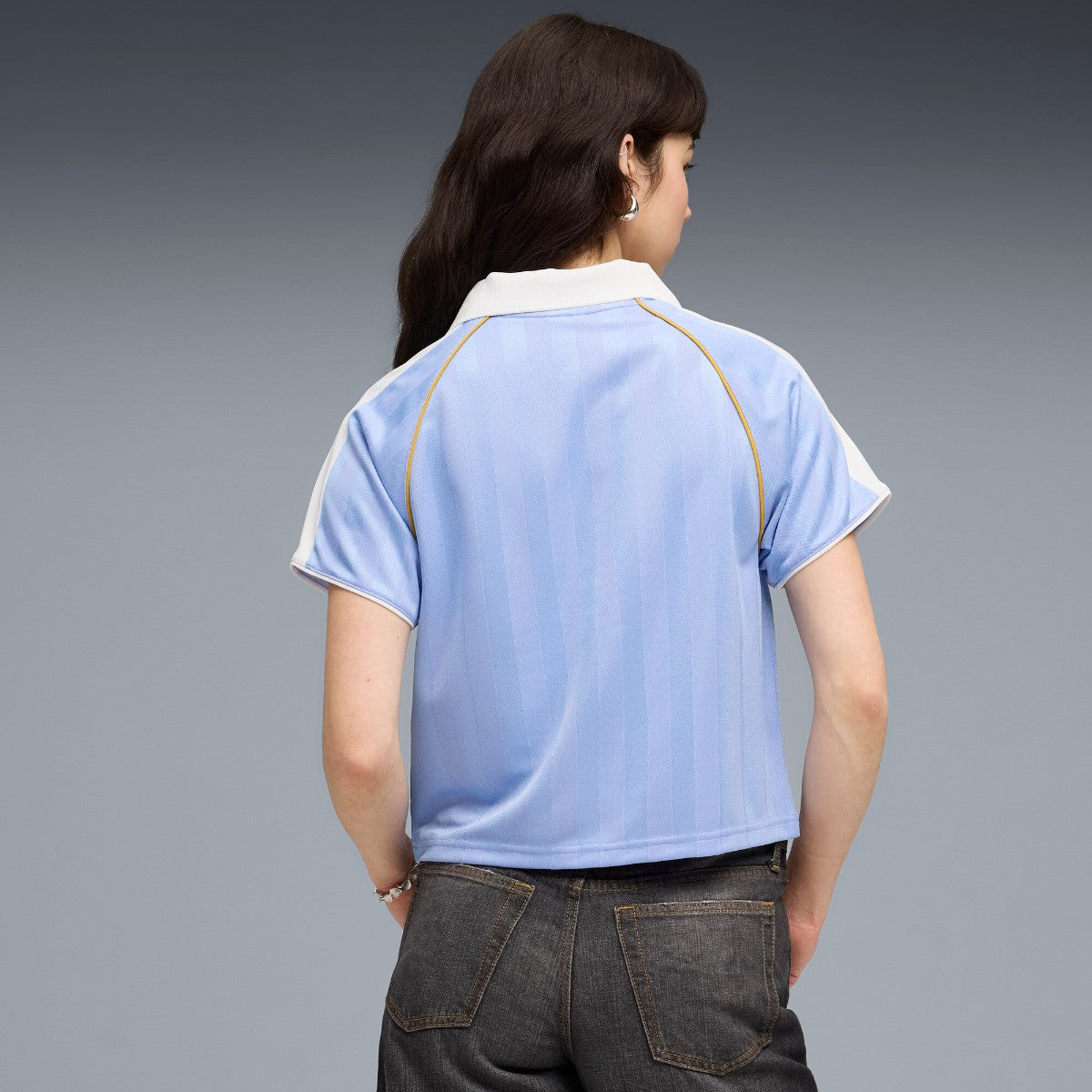 PUMA WNS 7 RELAXED FOOTBALL SHORT SLEEVE TEE プーマ ウィメンズ T7 リラックスド フットボール 半袖 Tシャツ 633973【レディース トラックジャケット メンズ 半袖 トラックトップ 26SS】