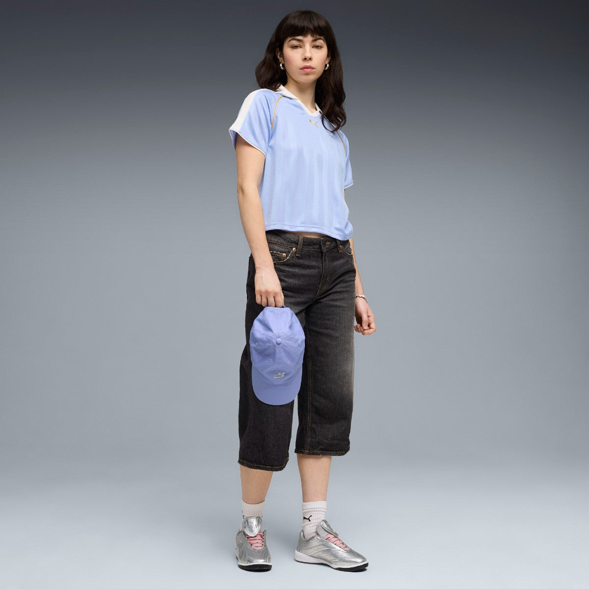 PUMA WNS 7 RELAXED FOOTBALL SHORT SLEEVE TEE プーマ ウィメンズ T7 リラックスド フットボール 半袖 Tシャツ 633973【レディース トラックジャケット メンズ 半袖 トラックトップ 26SS】