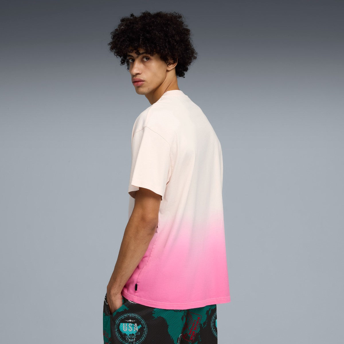 PUMA THE ATW DYLAN S/S T-SHIRT II プーマ ATW DYLAN 半袖Tシャツ II 634614-01【メンズ 半袖 バスケットボールTシャツ 26SS】