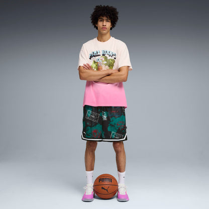 PUMA THE ATW DYLAN S/S T-SHIRT II プーマ ATW DYLAN 半袖Tシャツ II 634614-01【メンズ 半袖 バスケットボールTシャツ 26SS】