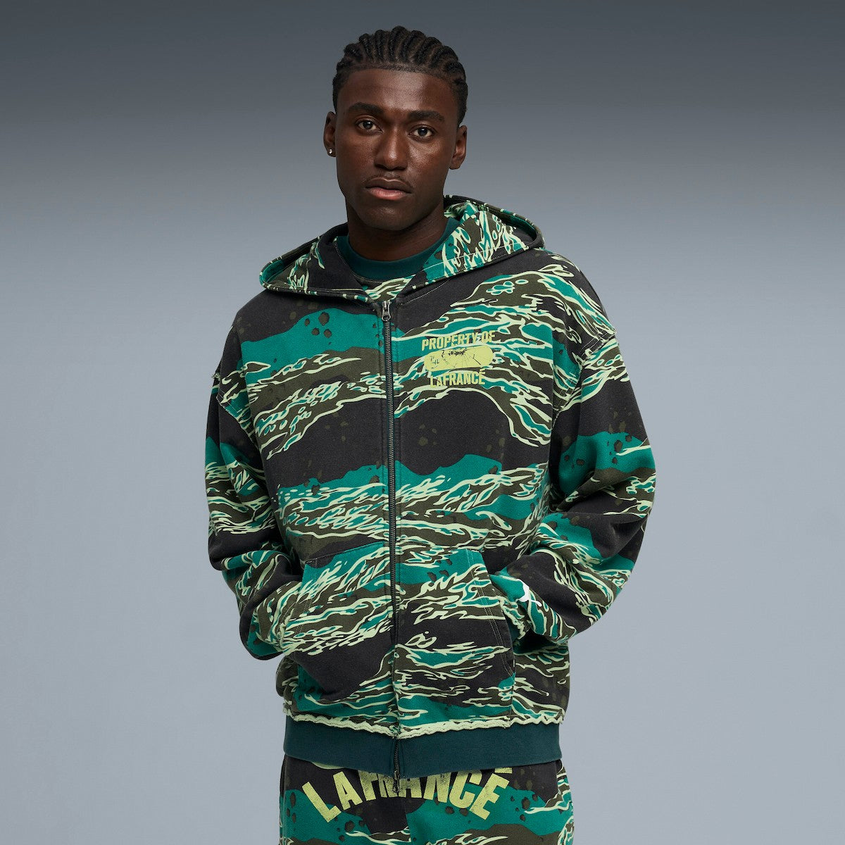 PUMA LAFRANCE SUPPLY FULL ZIP HOODI プーマ ラフランス サプライ フルジップ フーディ 634639【メンズ パーカー メンズ ファッション ストリート カジュアル 26SS】