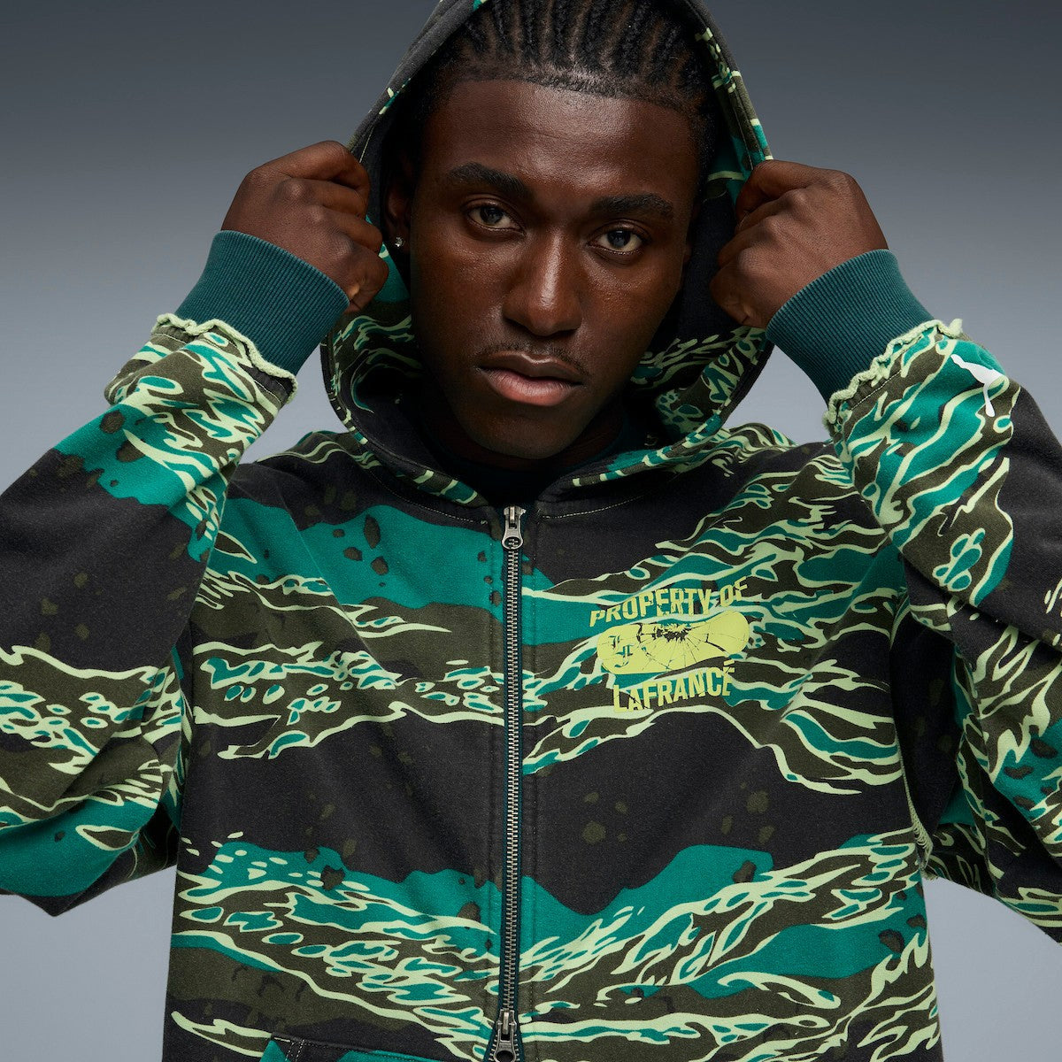 PUMA LAFRANCE SUPPLY FULL ZIP HOODI プーマ ラフランス サプライ フルジップ フーディ 634639【メンズ パーカー メンズ ファッション ストリート カジュアル 26SS】