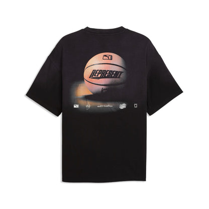 PUMA REPRESENT SS TEE プーマ リプレゼント SS ティー 635798【メンズ オーバーサイズ 半袖 スポーツウェア クルーネック 快適性 リサイクル素材 26SS】