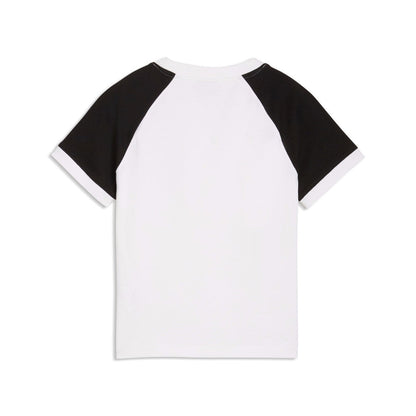 PUMA FUTURE.PUMA.ARCHIVE SLIM SHORT RINGER T-SHIRT プーマ フューチャー プーマ アーカイブ スリム ショート リンガー Tシャツ 636790【レディース リンガーTシャツ シングルジャージ素材 クルーネック 26SS】