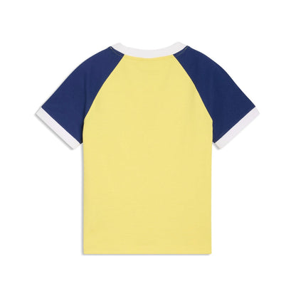PUMA FUTURE.PUMA.ARCHIVE SLIM SHORT RINGER T-SHIRT プーマ フューチャー プーマ アーカイブ スリム ショート リンガー Tシャツ 636790【レディース リンガーTシャツ シングルジャージ素材 クルーネック 26SS】