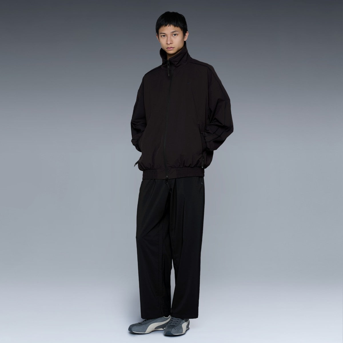 STAND COLLAR JACKET
