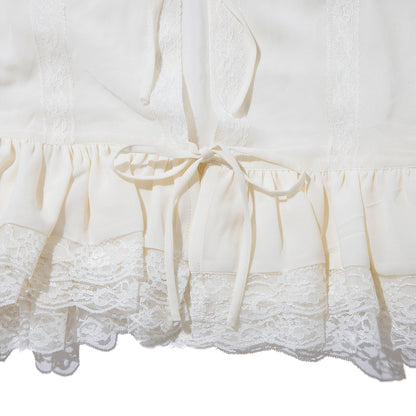 ANNA SUI NYC Dreamy Blouse アナスイ エヌワイシー ドリーミーブラウス 16110372【レディース シースルー ブラウス レース 26SS】