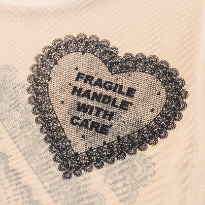 ANNA SUI NYC RACE PRINT SHEER TOP アナスイ エヌワイシー レースプリントシアートップス 16112356【レディース シアートップス 長袖 レースプリント レイヤード 透け感 26SS】
