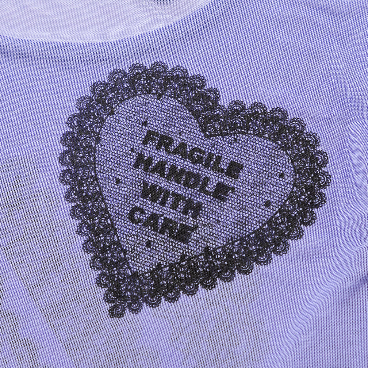 ANNA SUI NYC RACE PRINT SHEER TOP アナスイ エヌワイシー レースプリントシアートップス 16112356【レディース シアートップス 長袖 レースプリント レイヤード 透け感 26SS】
