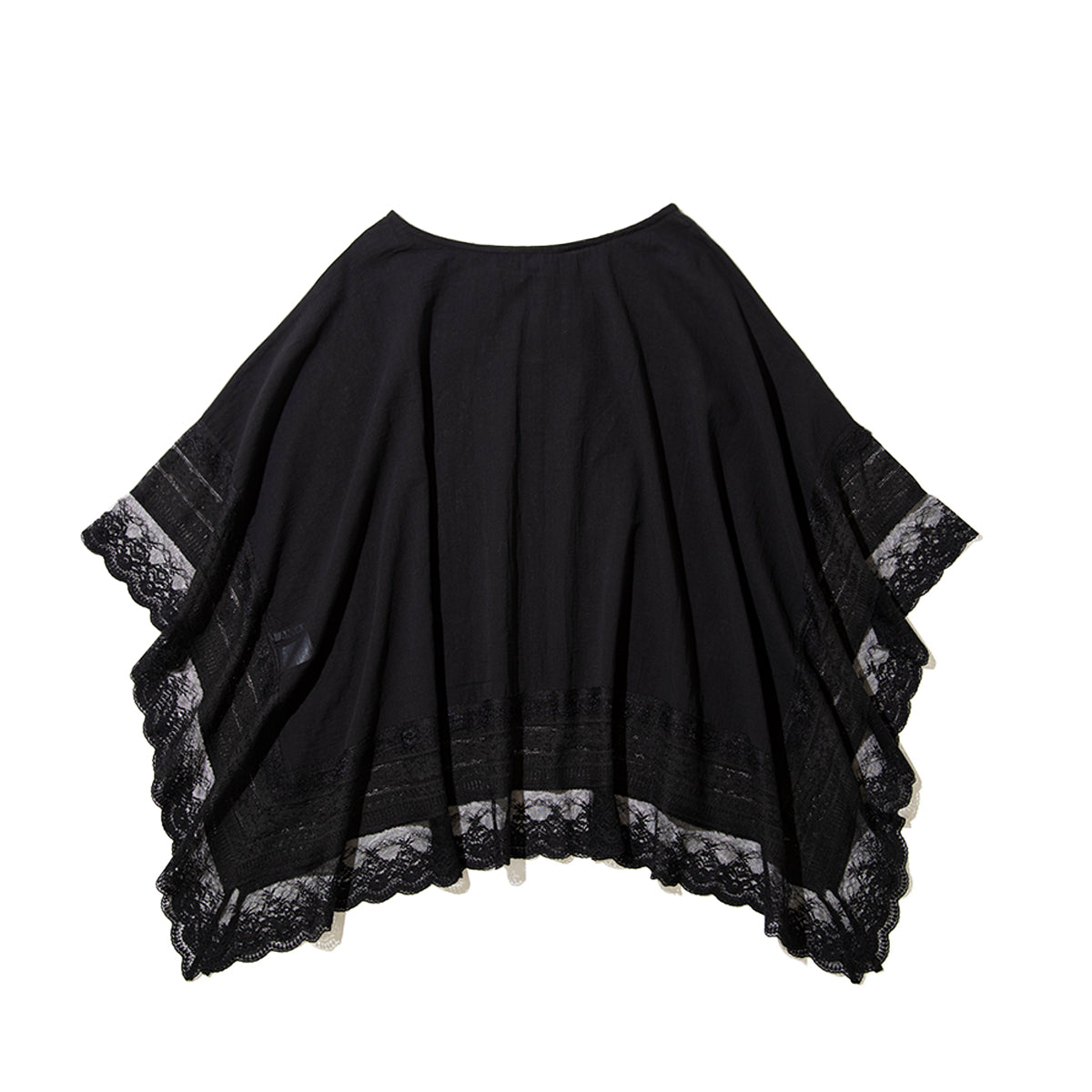 ANNA SUI NYC 3-WAY BOHO Poncho アナスイ エヌワイシー 3WAY BOHO ポンチョ 16113377【レディース シースルー レース 3WAY 26SS】