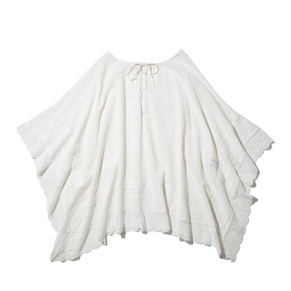 ANNA SUI NYC 3-WAY BOHO Poncho アナスイ エヌワイシー 3WAY BOHO ポンチョ 16113377【レディース シースルー レース 3WAY 26SS】