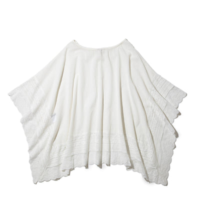 ANNA SUI NYC 3-WAY BOHO Poncho アナスイ エヌワイシー 3WAY BOHO ポンチョ 16113377【レディース シースルー レース 3WAY 26SS】