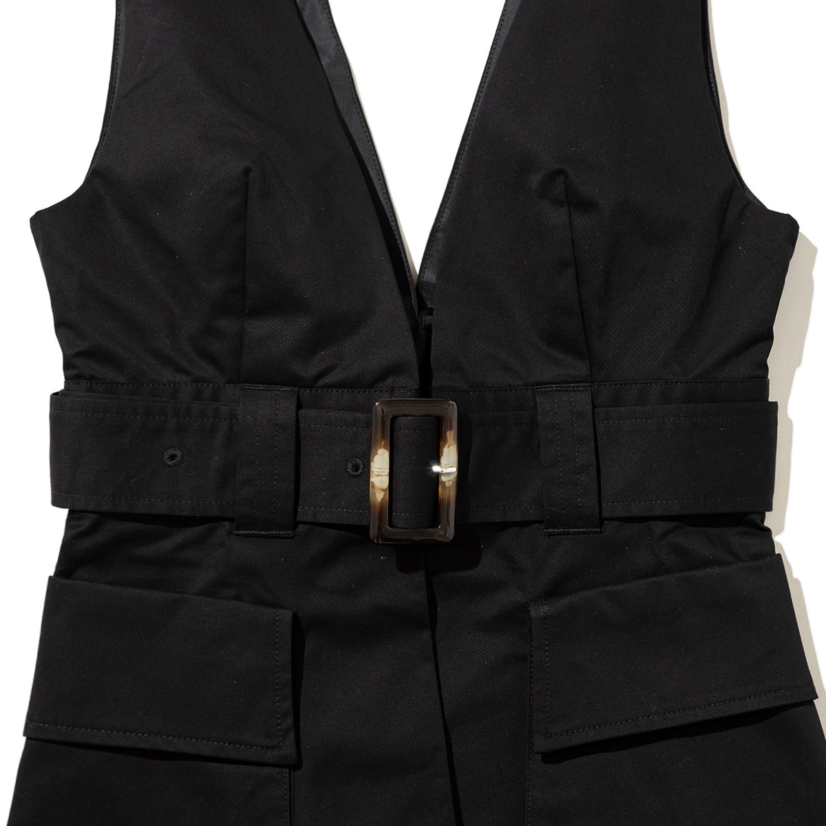 ANNA SUI NYC Chino Vest アナスイ エヌワイシー チノ ベスト 16116383【レディース コットン素材 ベルト付き 26SS】