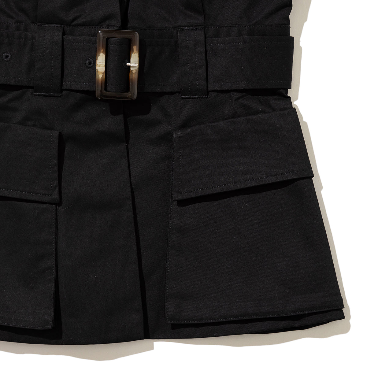 ANNA SUI NYC Chino Vest アナスイ エヌワイシー チノ ベスト 16116383【レディース コットン素材 ベルト付き 26SS】