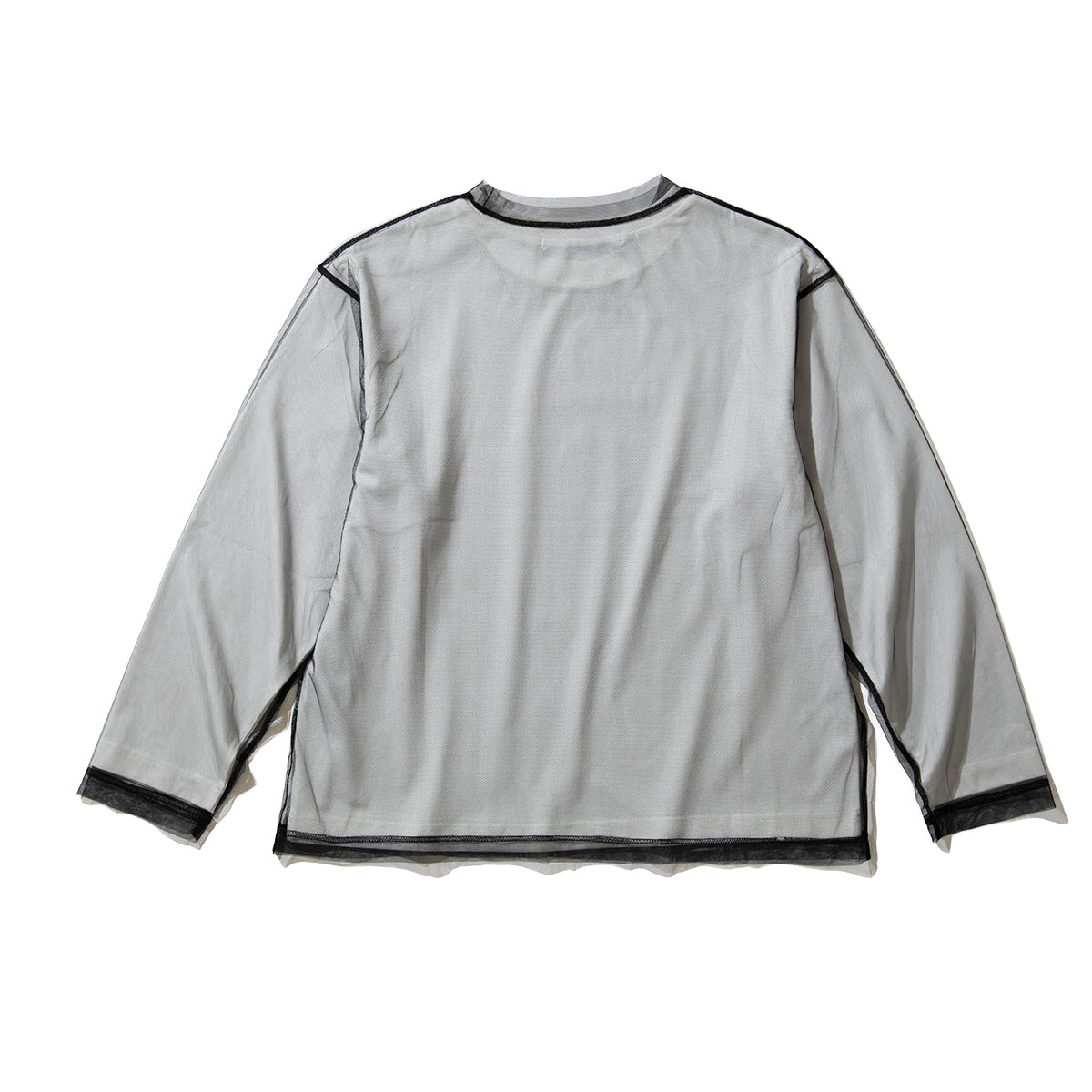ANNA SUI NYC MESH LAYERED LONG T-SHIRT アナスイ エヌワイシー メッシュレイヤードロングTシャツ 16117351【レディース メッシュトップス レイヤード オーバーサイズ 26SS】