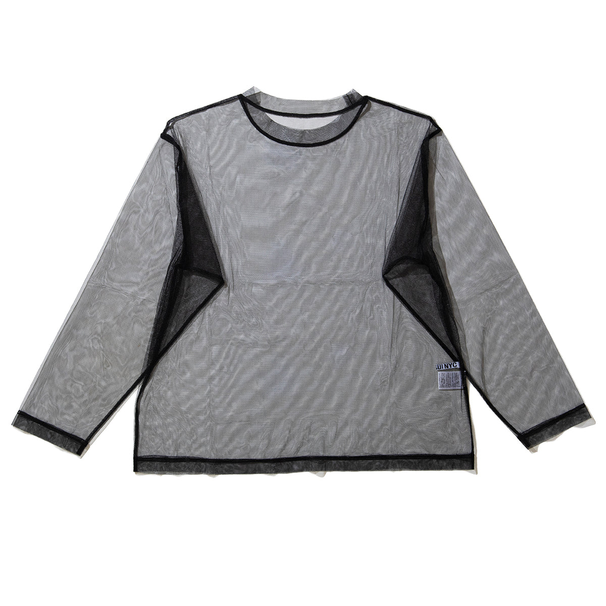 ANNA SUI NYC MESH LAYERED LONG T-SHIRT アナスイ エヌワイシー メッシュレイヤードロングTシャツ 16117351【レディース メッシュトップス レイヤード オーバーサイズ 26SS】