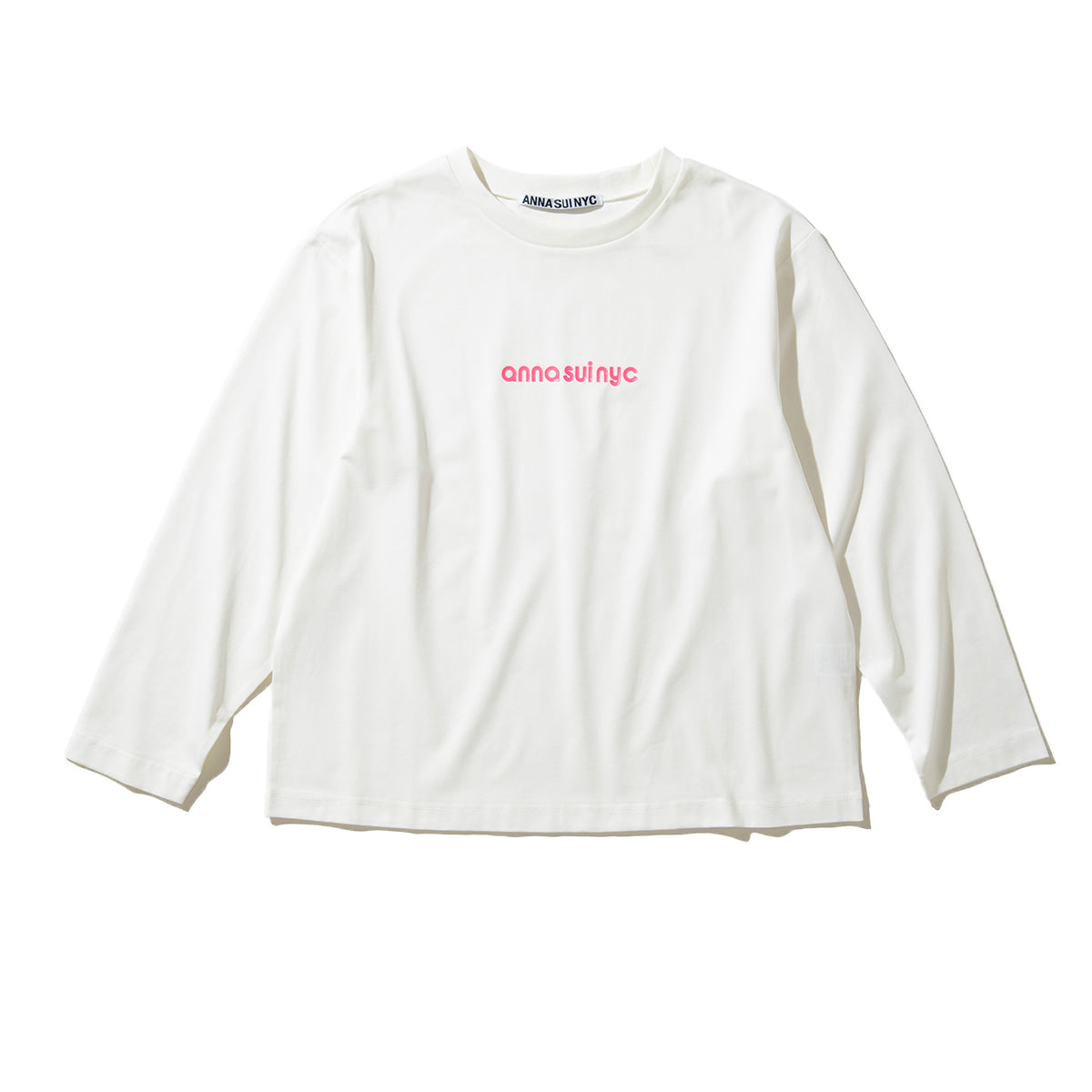 ANNA SUI NYC MESH LAYERED LONG T-SHIRT アナスイ エヌワイシー メッシュレイヤードロングTシャツ 16117351【レディース メッシュトップス レイヤード オーバーサイズ 26SS】