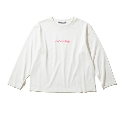 ANNA SUI NYC MESH LAYERED LONG T-SHIRT アナスイ エヌワイシー メッシュレイヤードロングTシャツ 16117351【レディース メッシュトップス レイヤード オーバーサイズ 26SS】