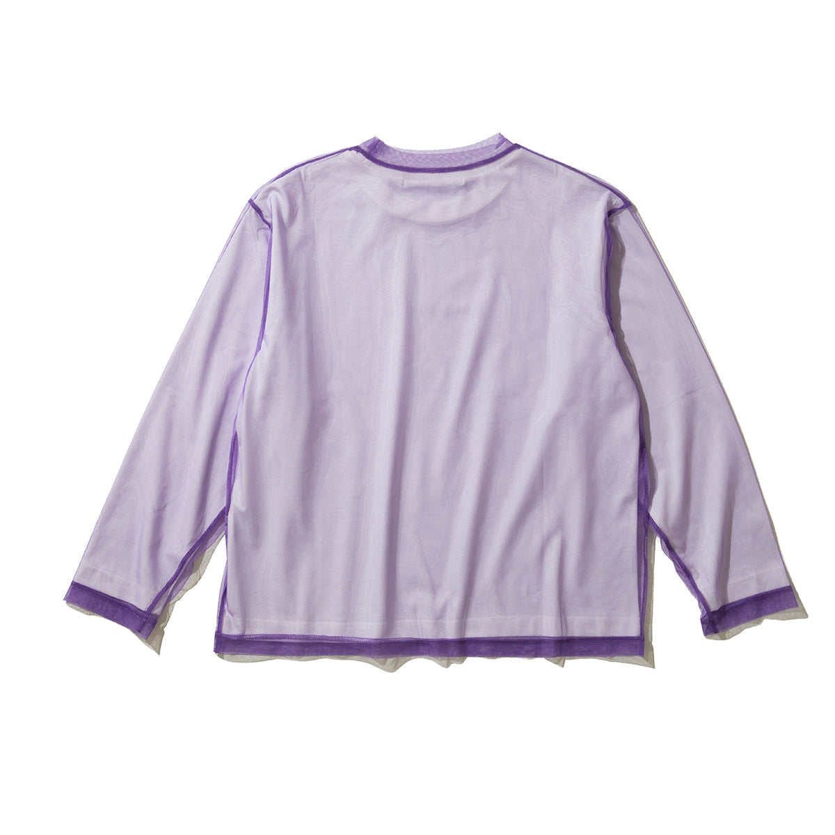 ANNA SUI NYC MESH LAYERED LONG T-SHIRT アナスイ エヌワイシー メッシュレイヤードロングTシャツ 16117351【レディース メッシュトップス レイヤード オーバーサイズ 26SS】