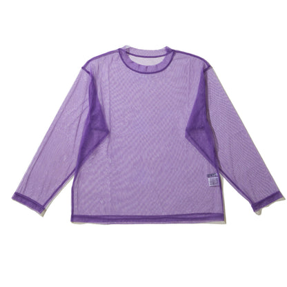 ANNA SUI NYC MESH LAYERED LONG T-SHIRT アナスイ エヌワイシー メッシュレイヤードロングTシャツ 16117351【レディース メッシュトップス レイヤード オーバーサイズ 26SS】