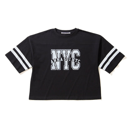 ANNA SUI NYC WAFFLE LONG SLEEVE T-SHIRT アナスイ エヌワイシー ワッフルロングスリーブTシャツ 16117355【レディース ワッフル素材 スポーティ リラックスシルエット 26SS】