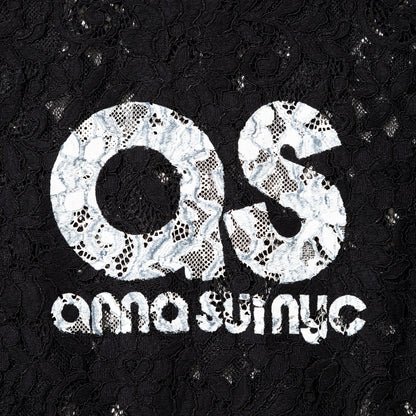 ANNA SUI NYC SP Race T-shirt アナスイ エヌワイシー SPレースTシャツ 16117375【レディース 半袖 スポーティ レース素材 26SS】