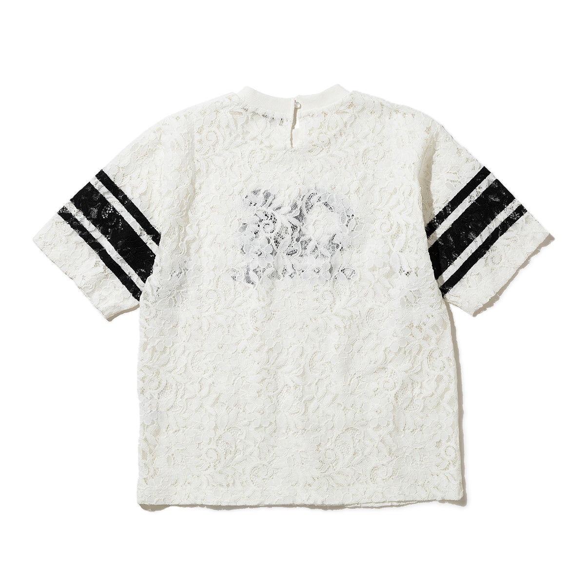 ANNA SUI NYC SP Race T-shirt アナスイ エヌワイシー SPレースTシャツ 16117375【レディース 半袖 スポーティ レース素材 26SS】