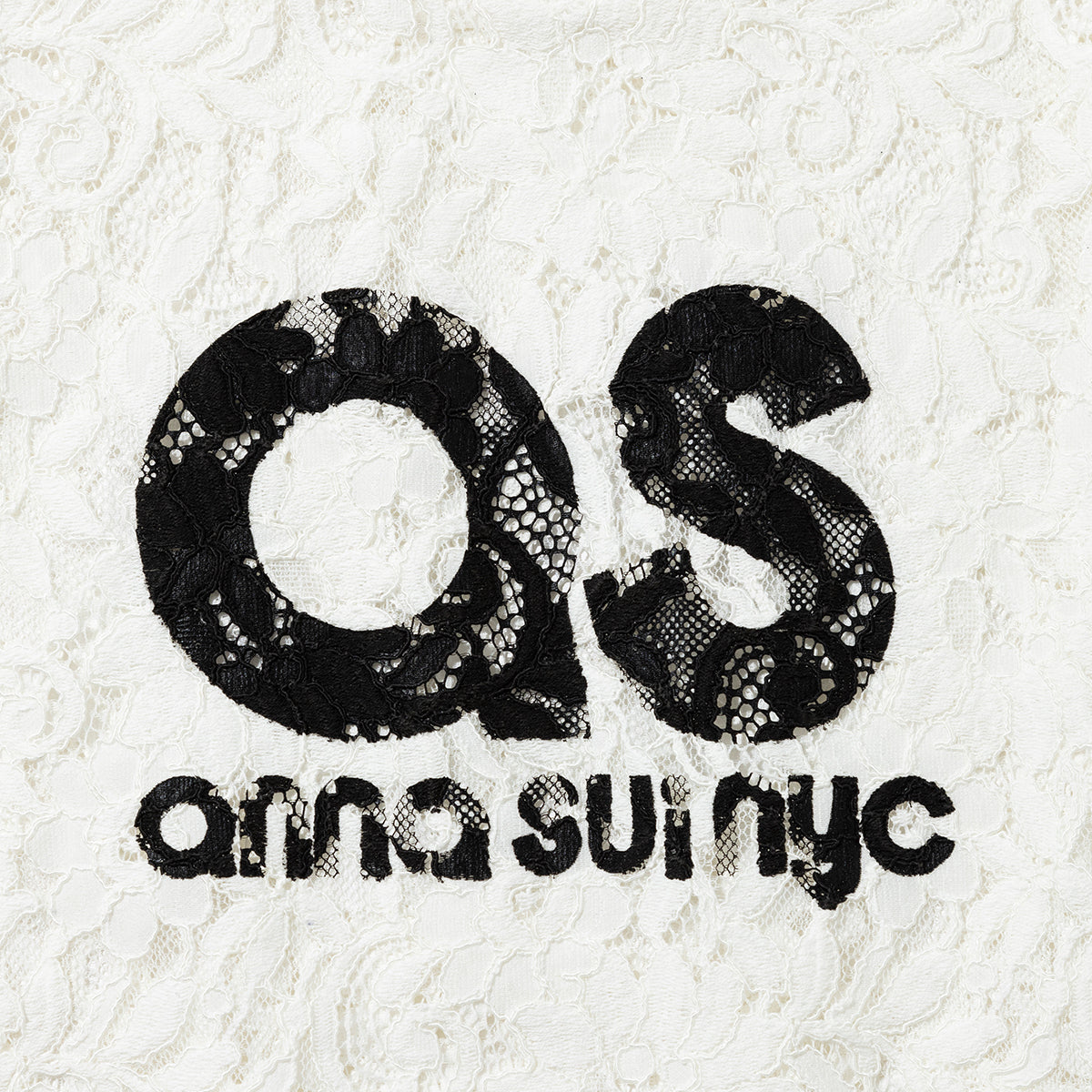 ANNA SUI NYC SP Race T-shirt アナスイ エヌワイシー SPレースTシャツ 16117375【レディース 半袖 スポーティ レース素材 26SS】