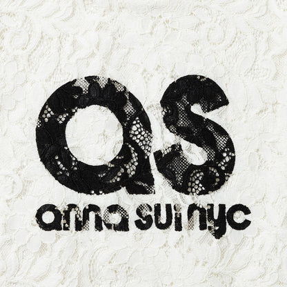 ANNA SUI NYC SP Race T-shirt アナスイ エヌワイシー SPレースTシャツ 16117375【レディース 半袖 スポーティ レース素材 26SS】