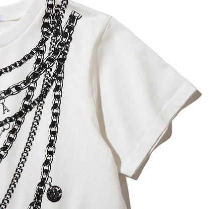 ANNA SUI NYC FAKE ACCESSORY PRINT T-SHIRT アナスイ エヌワイシー フェイクアクセサリープリントTシャツ 16117379【レディース プリントTシャツ デザインTシャツ メンズファッション レディースファッション 26SS】