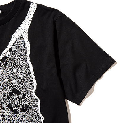 ANNA SUI NYC TROMPE LOEIL PRINT OVERSIZED T-SHIRT アナスイ エヌワイシー トロンプルイユプリントビッグTシャツ 16117389【レディース グラフィックTシャツ レイヤード風Tシャツ カジュアルファッション ストリートファッション 26SS】