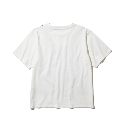 ANNA SUI NYC TROMPE LOEIL PRINT OVERSIZED T-SHIRT アナスイ エヌワイシー トロンプルイユプリントビッグTシャツ 16117389【レディース グラフィックTシャツ レイヤード風Tシャツ カジュアルファッション ストリートファッション 26SS】