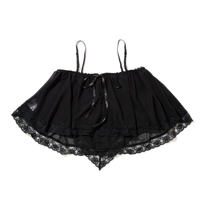 ANNA SUI NYC Panel Lace Cami アナスイ エヌワイシー パネルレースキャミ 16118357【レディース シフォン素材 レース キャミソール 26SS】