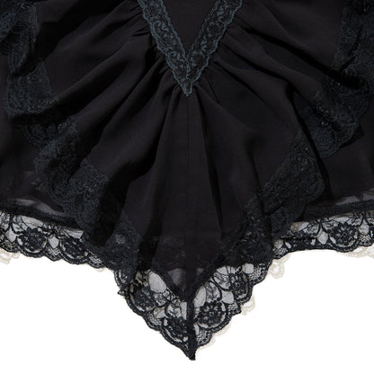 ANNA SUI NYC Panel Lace Cami アナスイ エヌワイシー パネルレースキャミ 16118357【レディース シフォン素材 レース キャミソール 26SS】