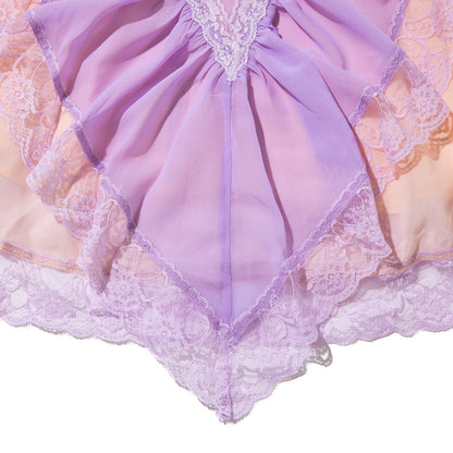 ANNA SUI NYC Panel Lace Cami アナスイ エヌワイシー パネルレースキャミ 16118357【レディース シフォン素材 レース キャミソール 26SS】