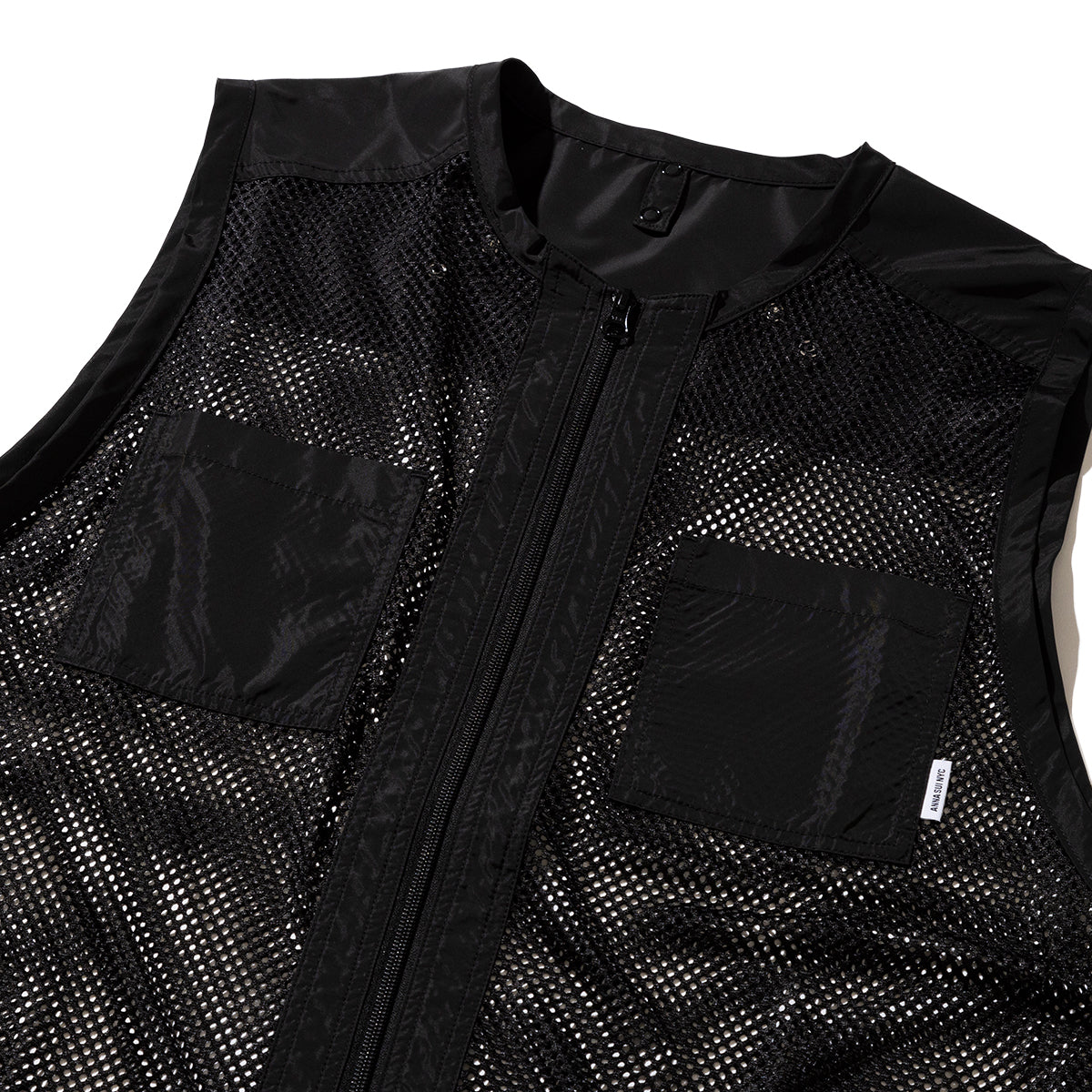 ANNA SUI NYC 3WAY LONG VEST BLOUSON アナスイ エヌワイシー 3WAYロングベストブルゾン 16121359【レディース ロングベスト ブルゾン レイヤード ミリタリー 3WAY 26SS】