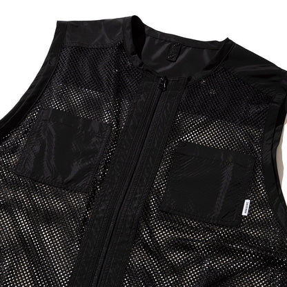 ANNA SUI NYC 3WAY LONG VEST BLOUSON アナスイ エヌワイシー 3WAYロングベストブルゾン 16121359【レディース ロングベスト ブルゾン レイヤード ミリタリー 3WAY 26SS】