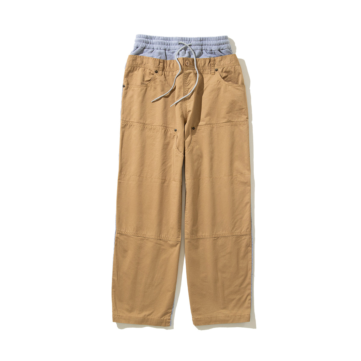 ANNA SUI NYC 2FACE LONG PANTS アナスイ エヌワイシー 2FACEロングパンツ 16130360【レディース 切り替えデザイン イージーパンツ 26SS】
