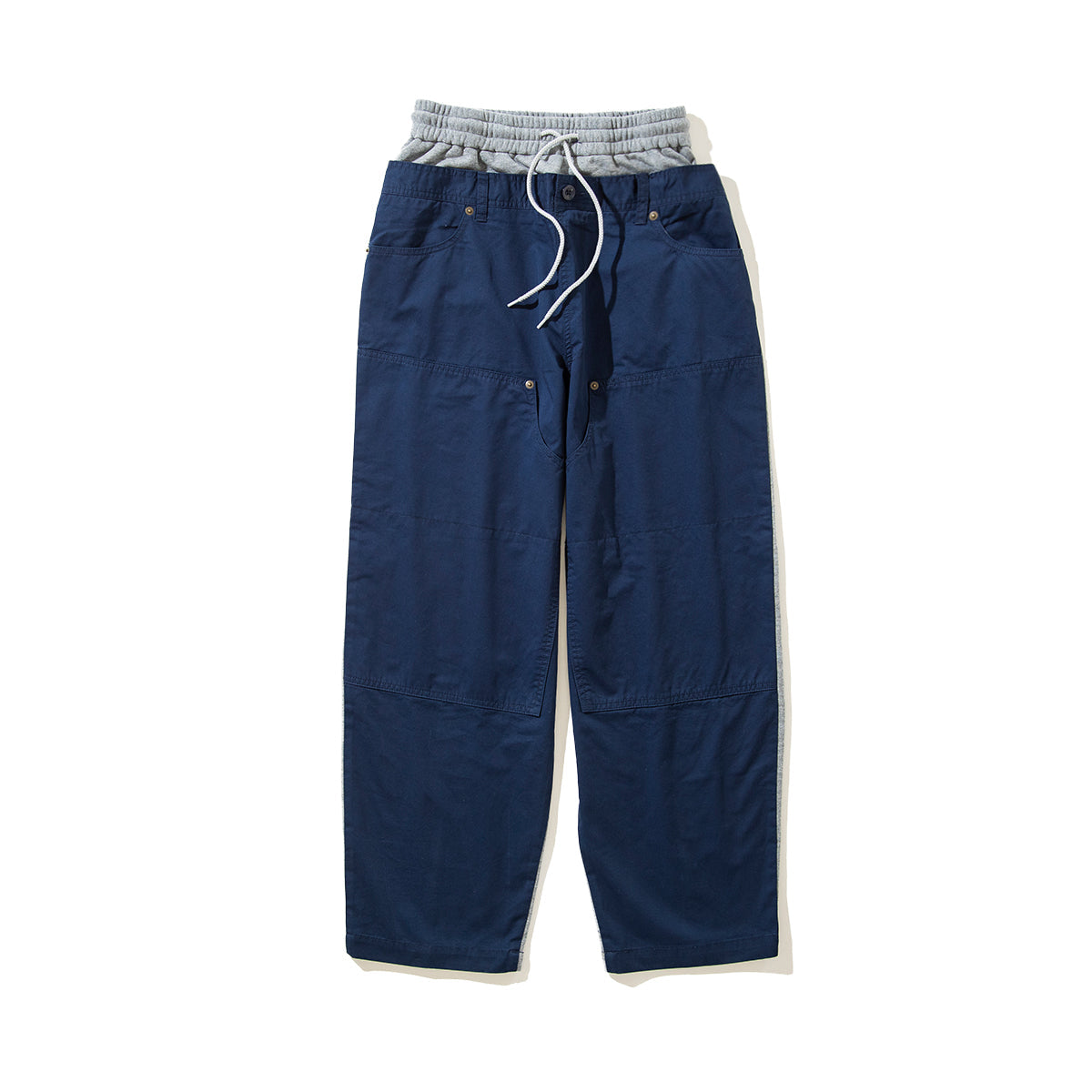 ANNA SUI NYC 2FACE LONG PANTS アナスイ エヌワイシー 2FACEロングパンツ 16130360【レディース 切り替えデザイン イージーパンツ 26SS】
