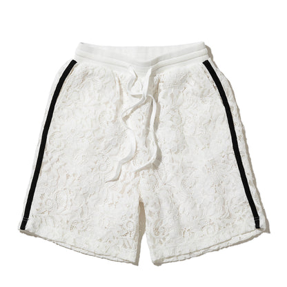 ANNA SUI NYC SP Race Half Pants アナスイ エヌワイシー SPレースハーフパンツ 16132376【レディース レース素材 ハーフパンツ 26SS】