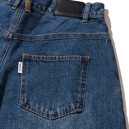 ANNA SUI NYC SIDE SLIT DENIM LONG PANTS アナスイ エヌワイシー サイドスリットデニム ロングパンツ 16133368【レディース ワイドパンツ サイドスリット ボリュームシルエット 26SS】
