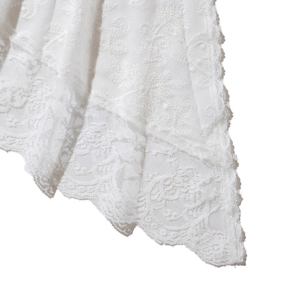 ANNA SUI NYC ASYMMETRICAL LACE SKIRT アナスイ エヌワイシー アシメレーススカート 16134353【レディース レーススカート アシンメトリー ティアードフリル レイヤード 26SS】