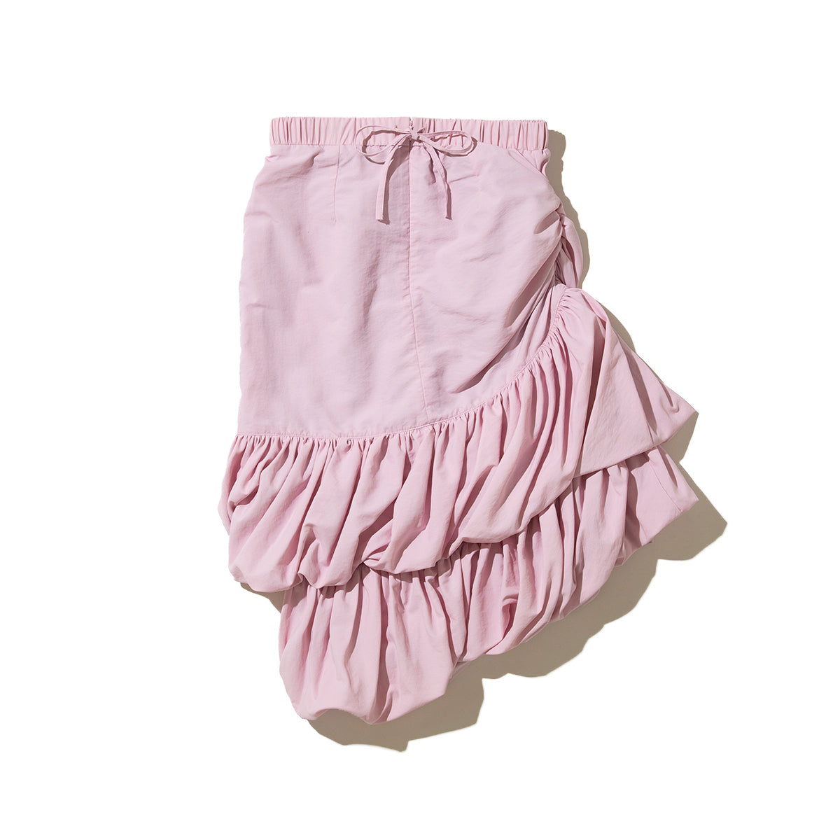 ANNA SUI NYC Goldfish Skirt アナスイ エヌワイシー ゴールドフィッシュスカート 16134382【レディース アシンメトリー ギャザー フリル 26SS】