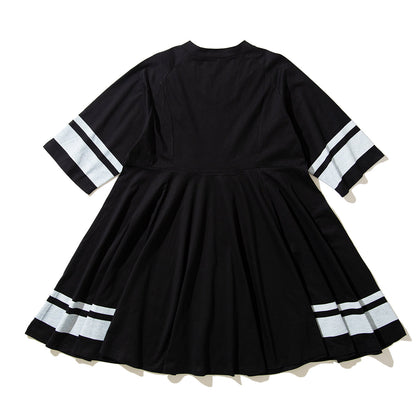 ANNA SUI NYC SPORTS T-SHIRT DRESS アナスイ エヌワイシー スポーツTシャツワンピース 16140385【レディース スポーツテイスト フレアシルエット スタイルアップ 26SS】