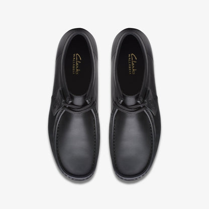 Clarks Wallabeeevo Wp クラークス ワラビーエヴォウォータープルーフ 26177832【メンズ ワラビータイプシューズ 防水シューズ メンズ カジュアルシューズ レザーシューズ 26SS】