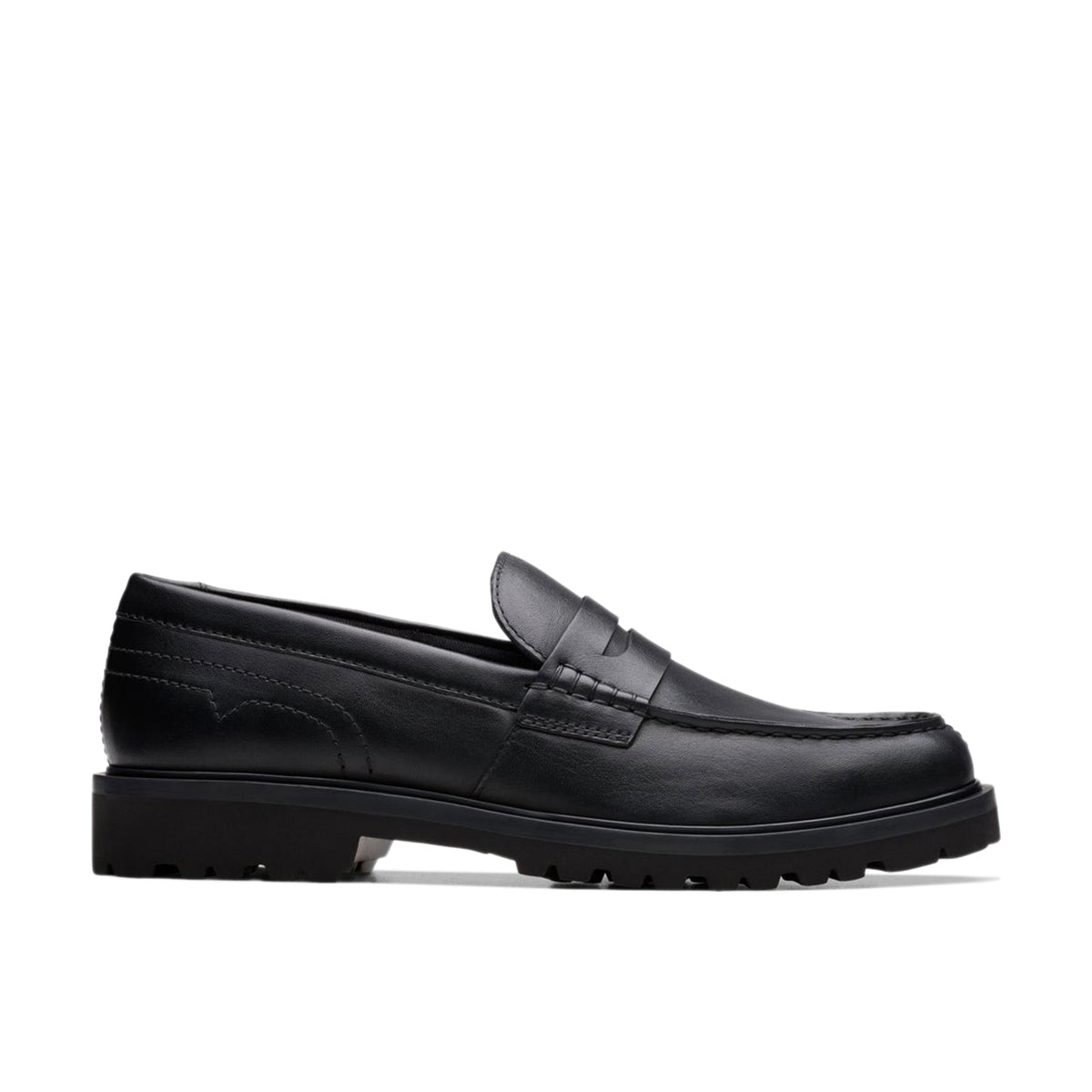 Clarks Berwick Lo クラークス バーウィックロー 26183727【メンズ メンズシューズ ローファー ラウンドトゥ 軽量 ショートヒール 26SS】