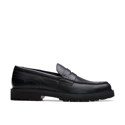 Clarks Berwick Lo クラークス バーウィックロー 26183727【メンズ メンズシューズ ローファー ラウンドトゥ 軽量 ショートヒール 26SS】