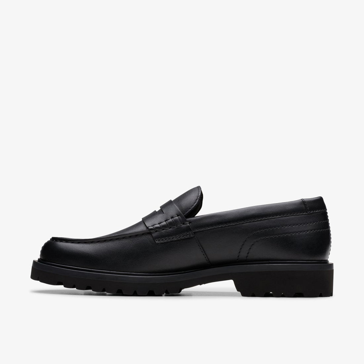 Clarks Berwick Lo クラークス バーウィックロー 26183727【メンズ メンズシューズ ローファー ラウンドトゥ 軽量 ショートヒール 26SS】